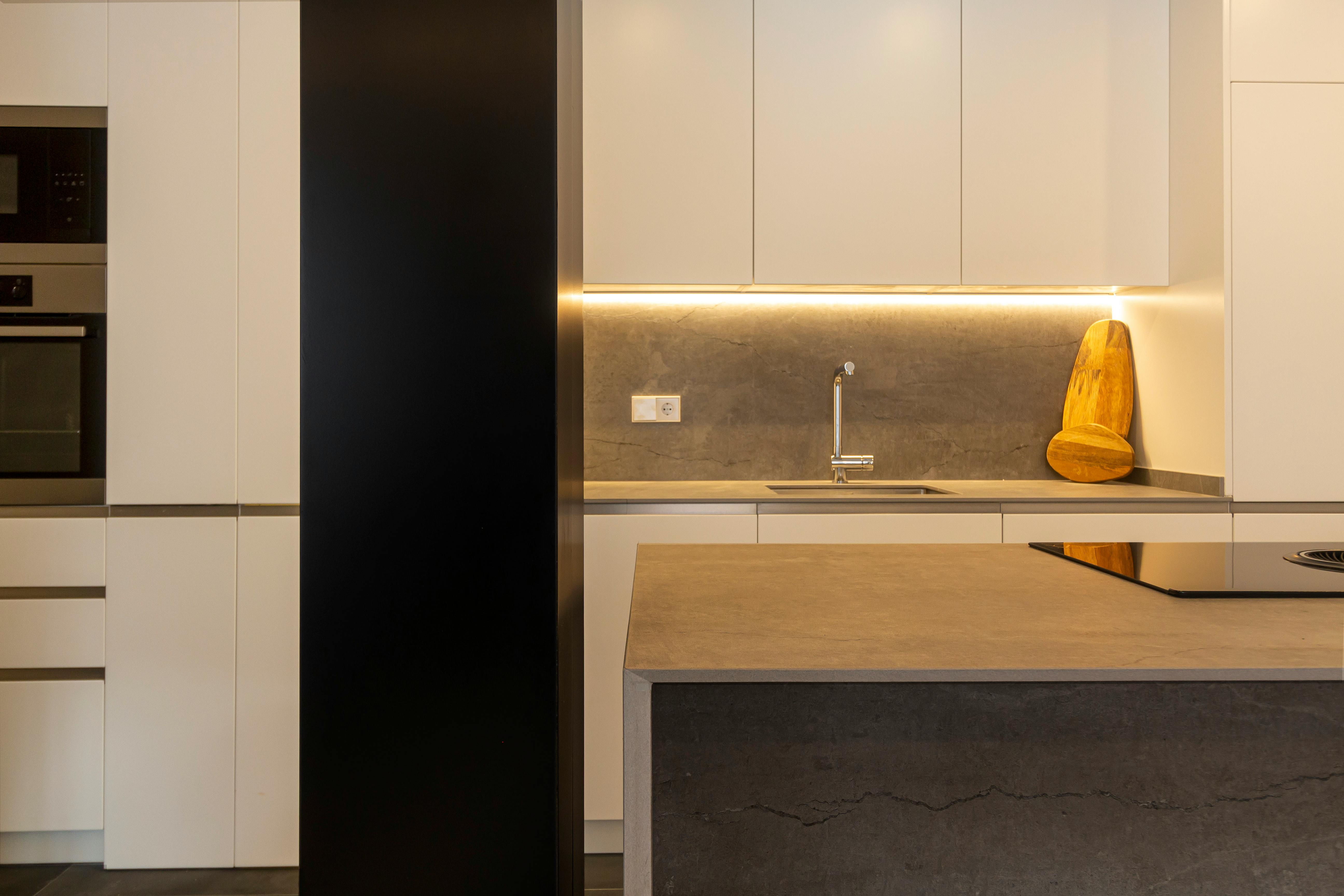 Modern kitchen countertop
